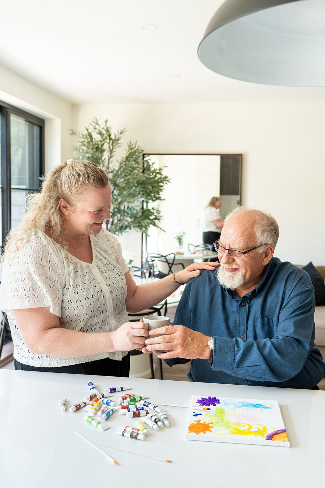 Older adult participating in therapeutic recreation with Best Life Aging